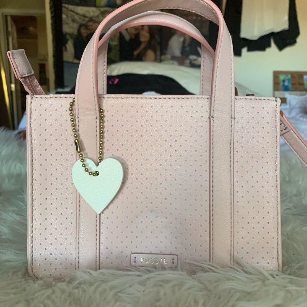 Small Pink fossil bag